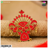 Meenakari Tipara - Red