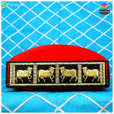 Cow Gaadi Mohra - Black 12 Inch