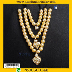 Moti Mala - Real Pearl (3 Mala)