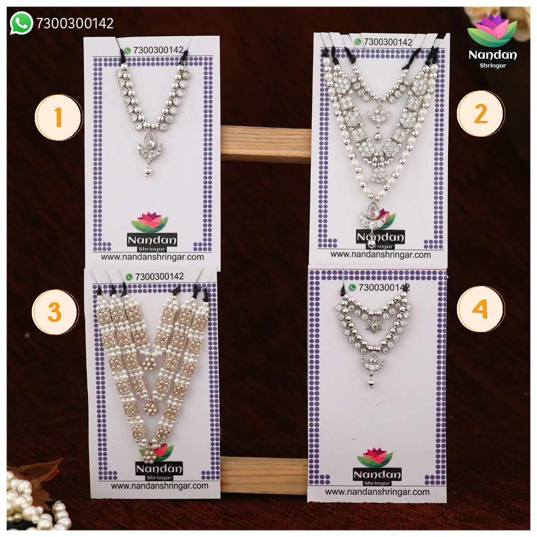 Ruperi Haar & Mala Combo - Silver