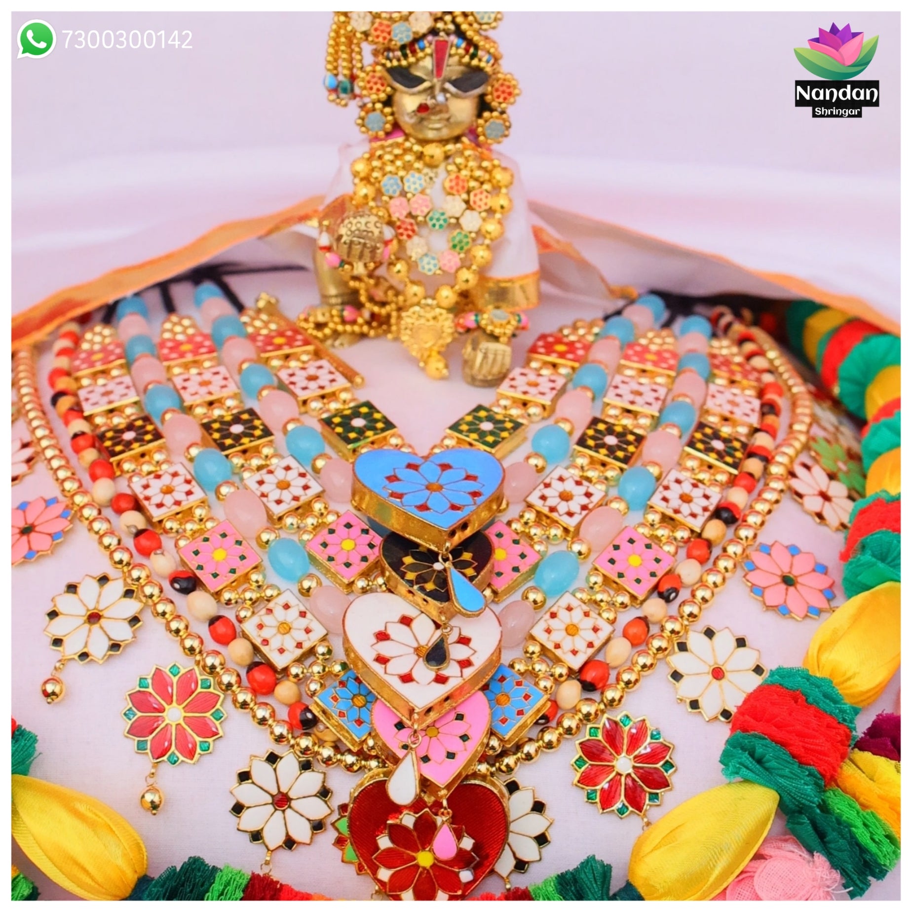 Holi Special Meenakari Gaadi Mala