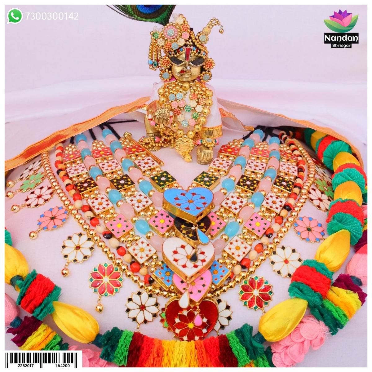 Holi Special Meenakari Gaadi Mala