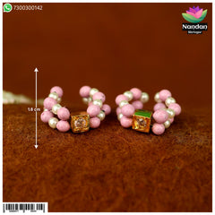 Kada - Gulabi Moti (Silver)