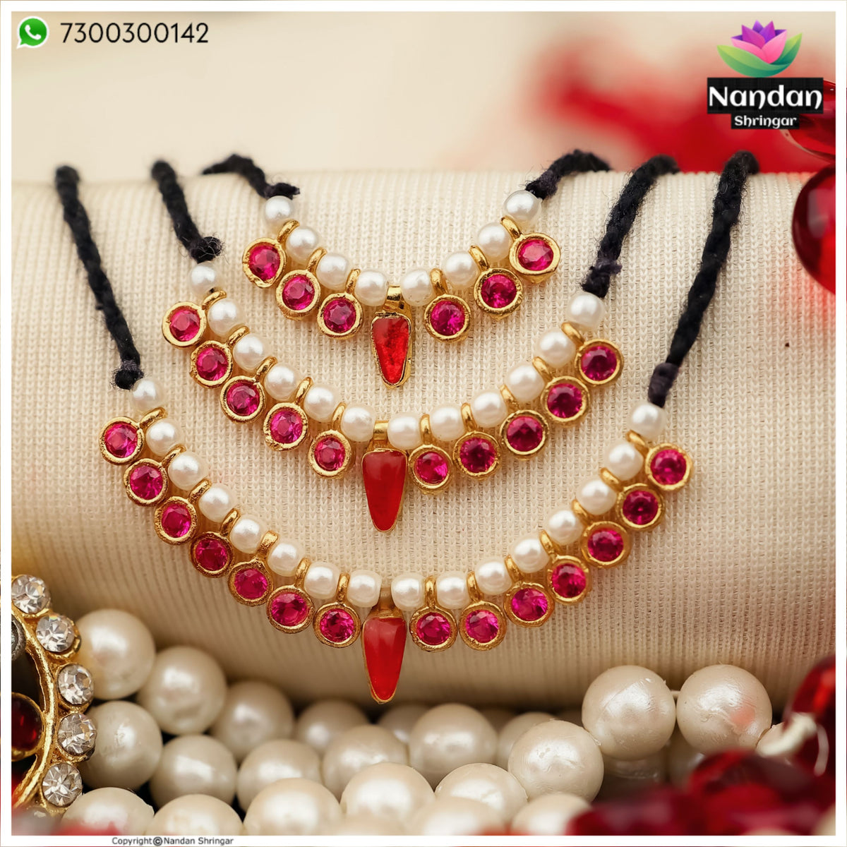 3 Size Of Alkavali - Manek