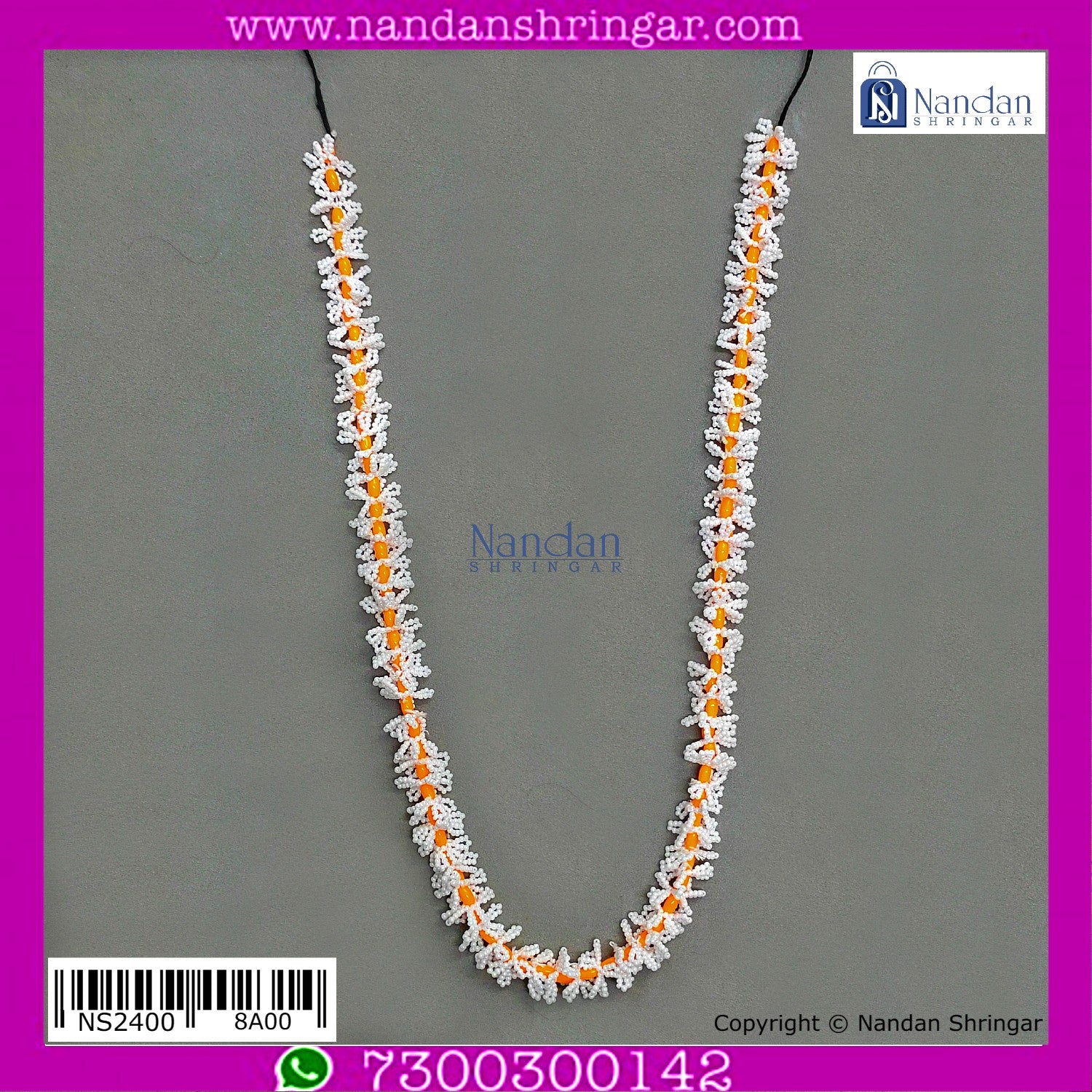 Parijat Pushp Mala (12 Inch)