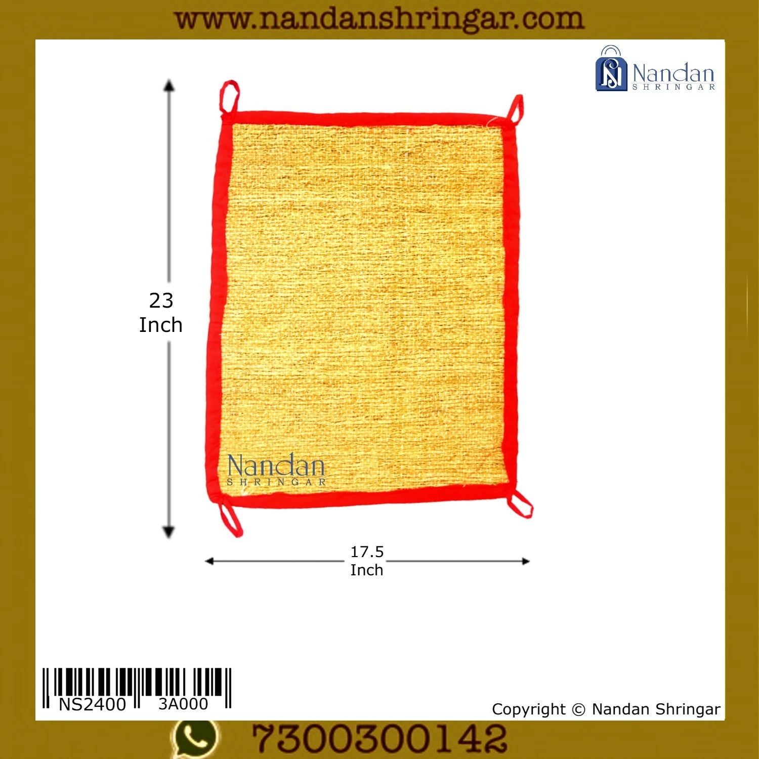 Khas Tati - Parda (Premium) {1.5*2}