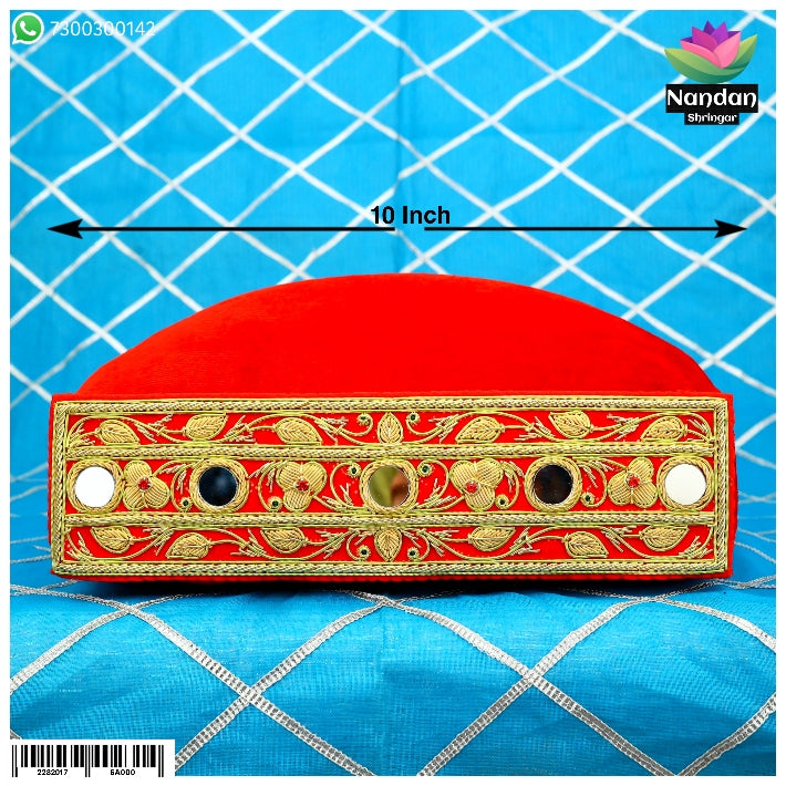 Zardosi Gaadi Mohra 10 Inch