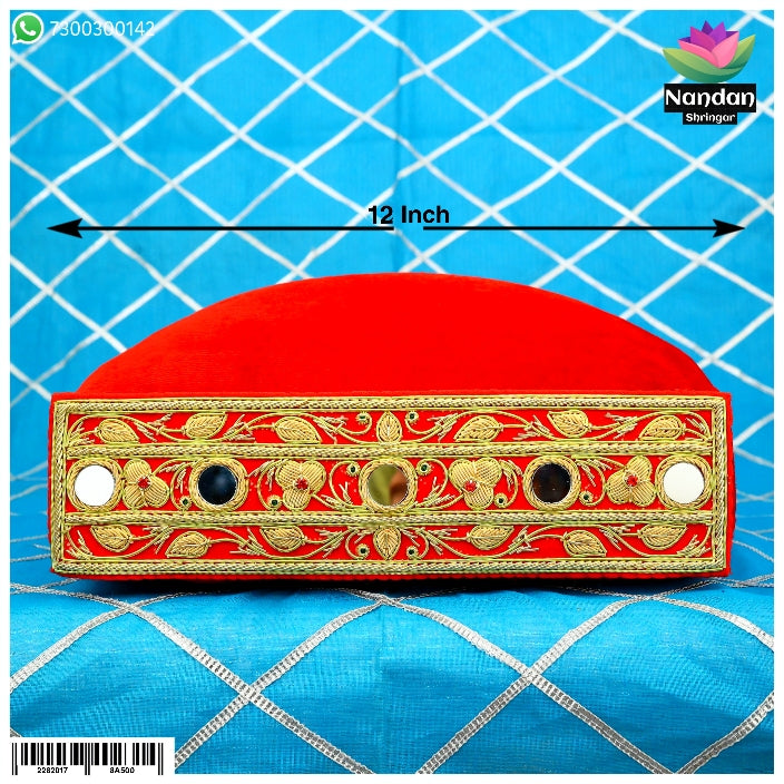 Zardosi Gaadi Mohra 12 Inch