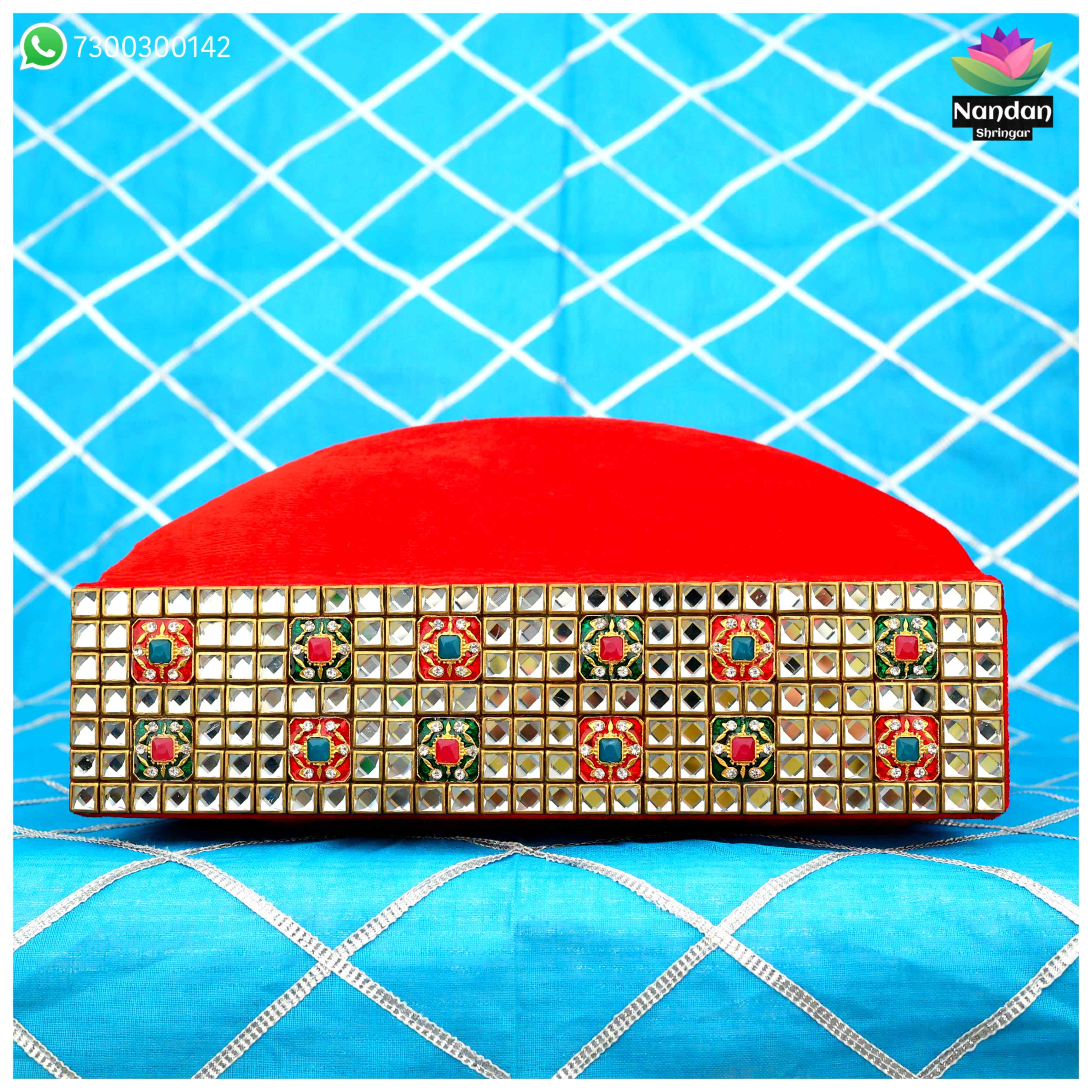 Kundan Gaadi Mohra 10 Inch