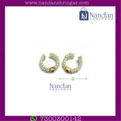 Kada - Manek Moti (Silver)