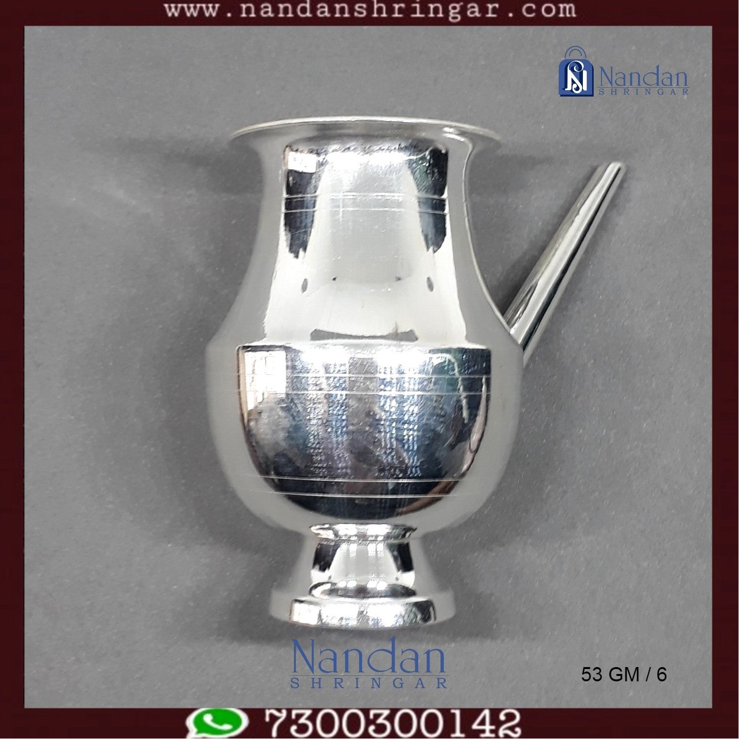 Jhari Ji - Fine Silver (No. 3)