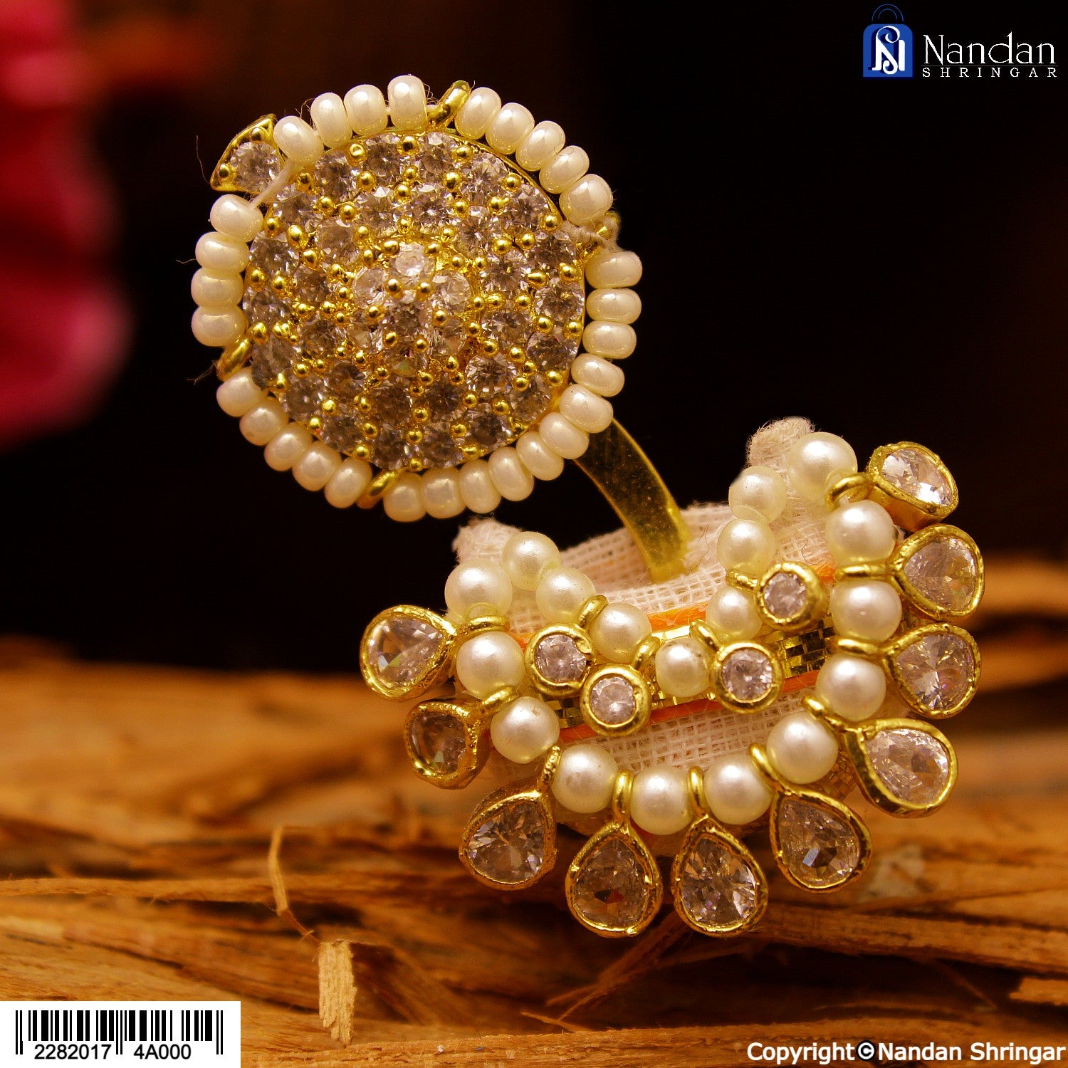 Gol Chandrika with Paag - Silver (Heera)