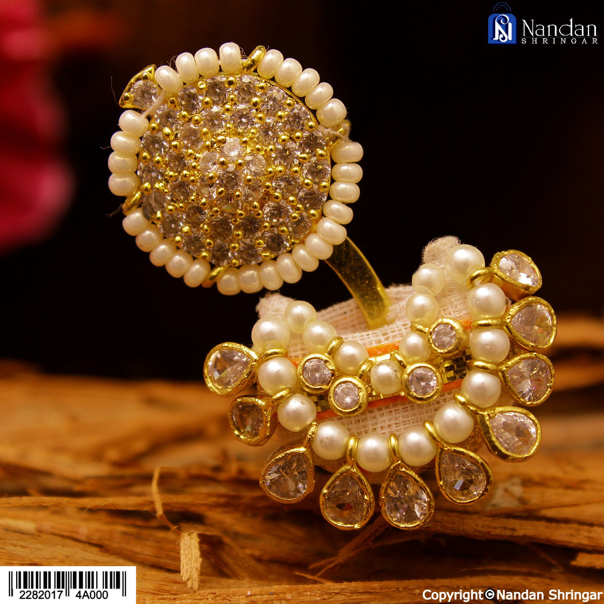 Gol Chandrika with Paag - Silver (Heera)