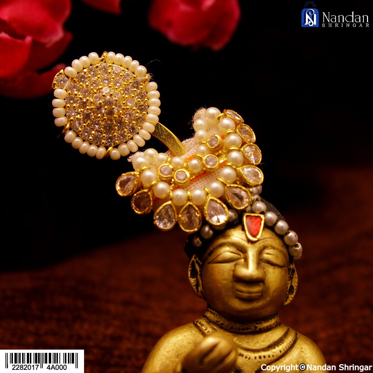 Gol Chandrika with Paag - Silver (Heera)