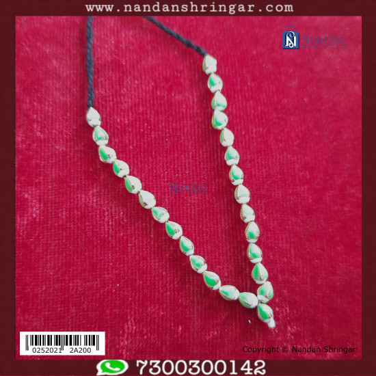 Kamal Mala Meenakari - Silver (Sua Pankhi)