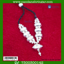 Silver Mala - Real Pearl (No 1)