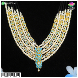 Firoja Gaadi Shringar – American Diamond