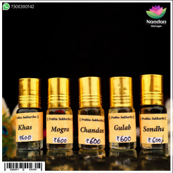 Itra Set - Pack of 5 ( khas, mogra, gulab, sondh, Chandan ) Itra Set - Pack of 5 ( khas, mogra, gulab, sondh, Chandan )