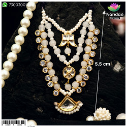 Jadaau Heera Haar - Silver Jadaau Heera Haar - Silver