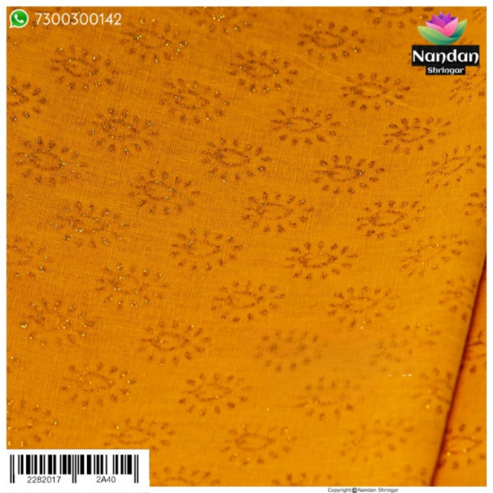 Navratri Special Vastra - Orange (Champai) Navratri Special Vastra - Orange (Champai)