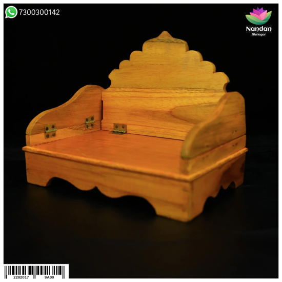 Wooden Sinhasan - Folding (8 Inch)