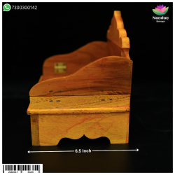 Wooden Sinhasan - Folding (10 Inch)