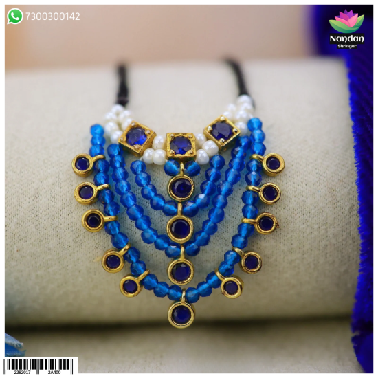 Hasli Haar Neelam - (Silver)