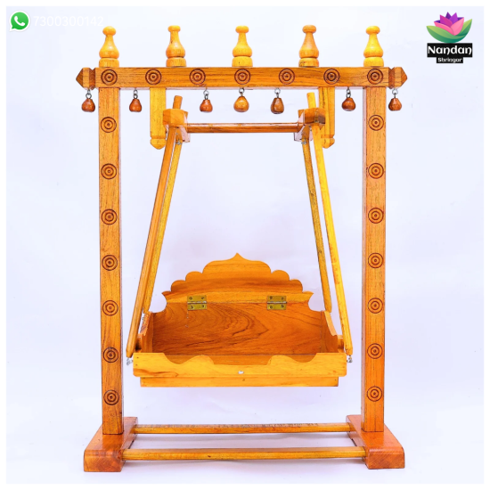 Wooden Hindola Square - No.1