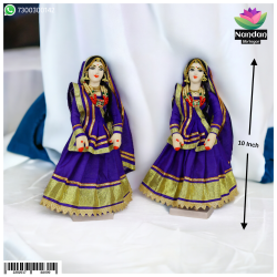 Cloth Gopi Set One Pair - 10 inch