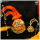 Paag Sang kesri Duhera Katra Or Shishfool - Soneri Paag Sang kesri Duhera Katra Or Shishfool - Soneri