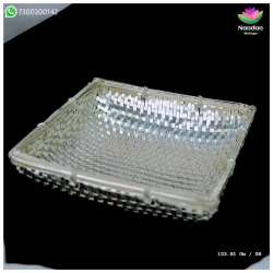 Basket Fine Silver - One Pair (153 GM)