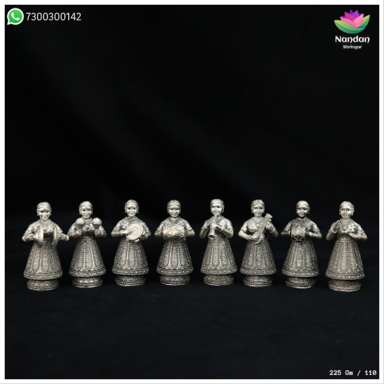 Gopi Set - Fine Silver (8 Pieces)