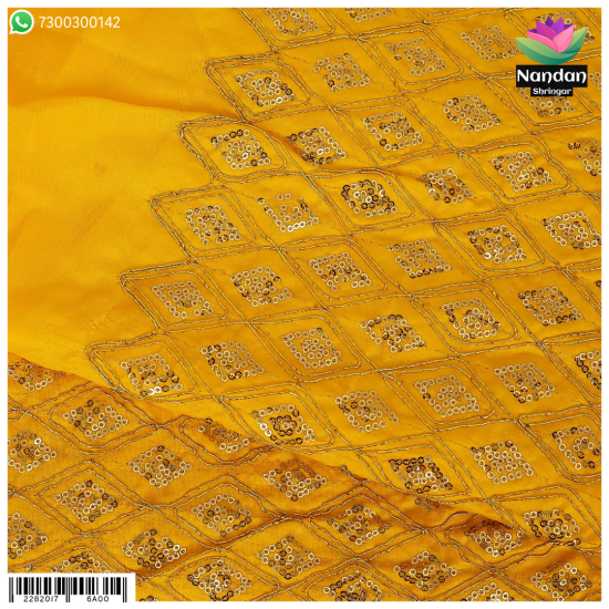 Zari Choras Vastra - Yellow 