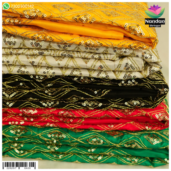Zari Choras Vastra - Green