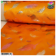 Satin Mayur Print Vastra - Blue