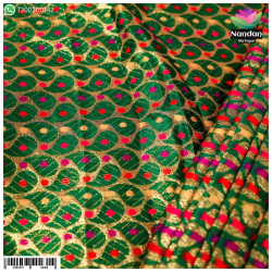 Zari kaam Vastra - Green Zari kaam Vastra - Green