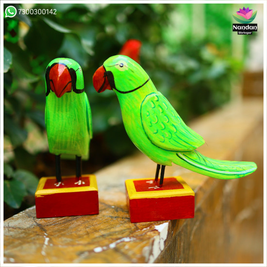 Wooden Parrot - 6 Inch