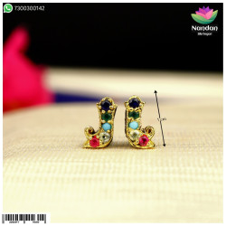 Diwali Special Navratan Makrakrit Kundal