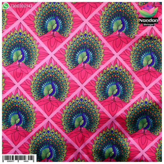 Mayur Nritya Vastra - Red Mayur Nritya Vastra - Red