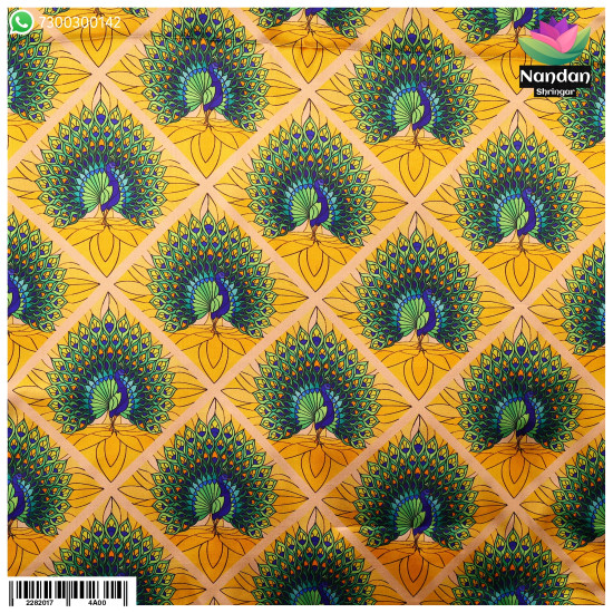 Mayur Nritya Vastra - Yellow Mayur Nritya Vastra - Yellow