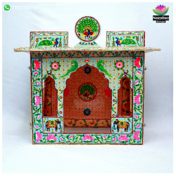 Meenakari Bangla - Reversible  Side 1 - Gulabi Side 2 - Firoja ( 20 Inch )