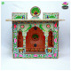 Meenakari Bangla - Reversible  Side 1 - Gulabi Side 2 - Firoja ( 20 Inch )