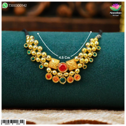 Diwali Special Kesri - Panna Kandora