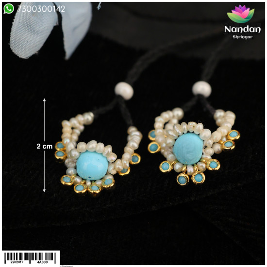 Nupur - Firozi (Silver)