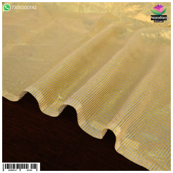 Taas Zari Vastra - Design 2 White (Safed) 