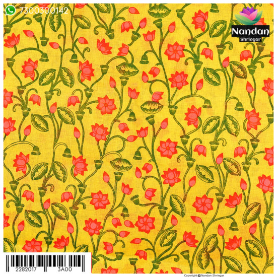 Kamal Talai Vastra  - ( Yellow )