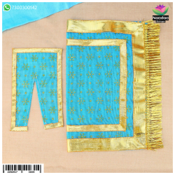 Navratri Chapa Chira Odhni - Blue