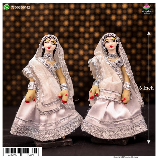 Cloth Gopi Set One Pair - 6 inch