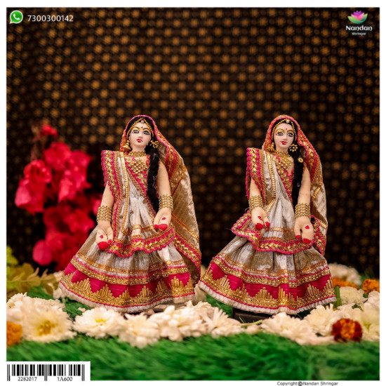 Cloth Gopi Set One Pair - 8 inch