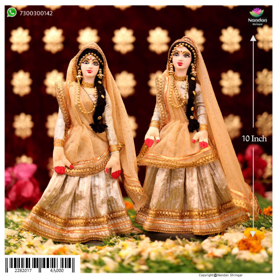 Cloth Gopi Set One Pair - 10 inch